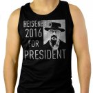 Breaking Bad Heisenberg For President 2016 Men Black Tank Top Sleeveless