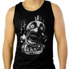 Chica FNAF Five Nights at Freddy's Horror Men Black Tank Top Sleeveless