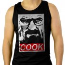 COOK OBEY Parody Walter White Breaking Pinkman Bad Men Black Tank Top Sleeveless