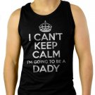 Dad Maternity Men Black Tank Top Sleeveless
