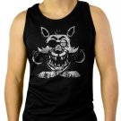 Foxy FNAF Five Nights at Horror Men Black Tank Top Sleeveless