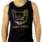 Golf Wang Cat OFWGKTA Tyler the Creator Odd Future Wolf Gang Men Black Tank Top Sleeveless
