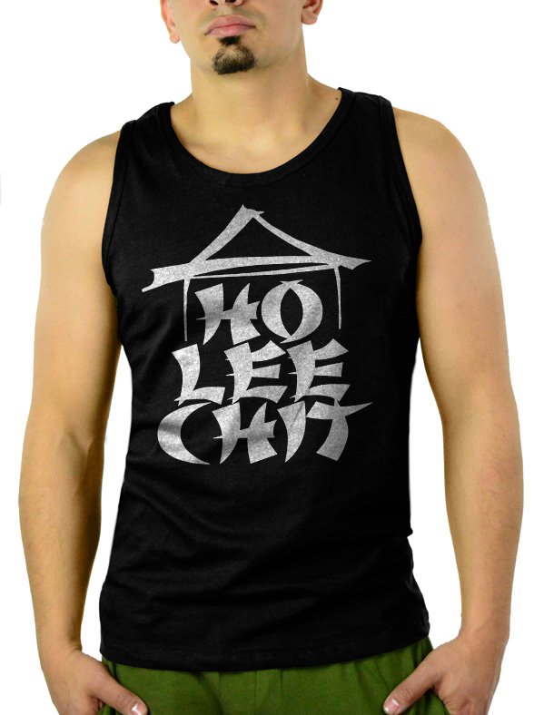 Ho Lee Chit Holy Funny Asian Buffet Men Black Tank Top Sleeveless