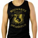 Hufflepuff Quidditch Funny Harry Hog Potter Warts Seeker House Men Black Tank Top Sleeveless