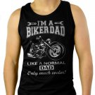 I'm A Biker Dad Funny Motorbike Men Black Tank Top Sleeveless