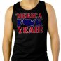 MERICA F$$K YEAH Men Black Tank Top Sleeveless