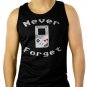 Never Forget Video Game Men Black Tank Top Sleeveless