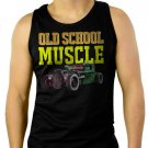 Old School Muscle Truck Rat Classic Car Men Black Tank Top Sleeveless