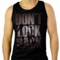 The Walking Dead Fan Don't Look Back Men Black Tank Top Sleeveless