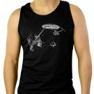 Trek Wars Star Sci Fi Tie Enterprise Death Black Star Men Black Tank Top Sleeveless