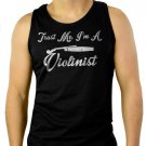 Trust Me I'm A Violinist Musician Violin Men Black Tank Top Sleeveless