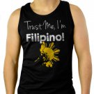 Trust Me I'm Filipino Men Black Tank Top Sleeveless