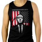 Underwood 2016 House of Campaign Men Black Tank Top Sleeveless