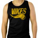 VIKES Minnesota Vikings Men Black Tank Top Sleeveless