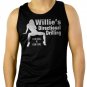 Willie's Directional Drilling Your Hole is Our Goal Men Black Tank Top Sleeveless