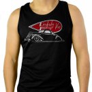 1937 Lincoln Zephyr Men Black Tank Top Sleeveless