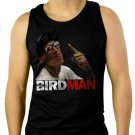 Chris Birdman Andersen FACE Men Black Tank Top Sleeveless