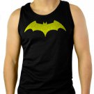DC Comics Batman Fly Hush Bat Logo Men'sMen Black Tank Top Sleeveless