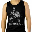 Johnny Cash Men Tank Top Black