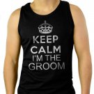 Keep Calm I'm The Groom Men Tank Top Wedding Bachelor Party Marriage