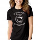 Ravenclaw Quidditch Funny Harry Hog Potter Warts Beater House  Black T-shirt For Women
