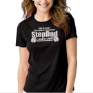 This Is What The World's Greatest StepDad Looks Like Black T-shirt For Women