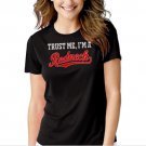 Trust Me I'm A Redneck Black T-shirt For Women