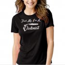 Trust Me I'm A Violinist Musician Violin Black T-shirt For Women