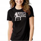 Willie's Directional Drilling Your Hole is Our Goal Black T-shirt For Women