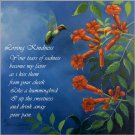 Morning Sprinkle w/Poem - Item PP131