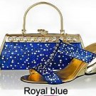 Rain Purse & Shoe Set -Royal Blue