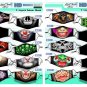 M24 Face Mask 3D Rock Chang Mask Glow in The Dark Tiger Joker Skull Bikers Unicorn