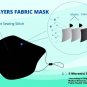 M26 Face Mask 3D Rock Chang Mask Glow in The Dark Tiger Joker Skull Bikers Unicorn