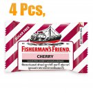 4 x Fisherman's Friend Cherry Flavor Lozenges Sugar Free Sore Throat 25 g