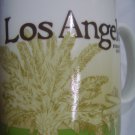 Starbucks Collector Series Coffee Mug Los Angeles 2009 Green Palm Tree Rodeo Dr.