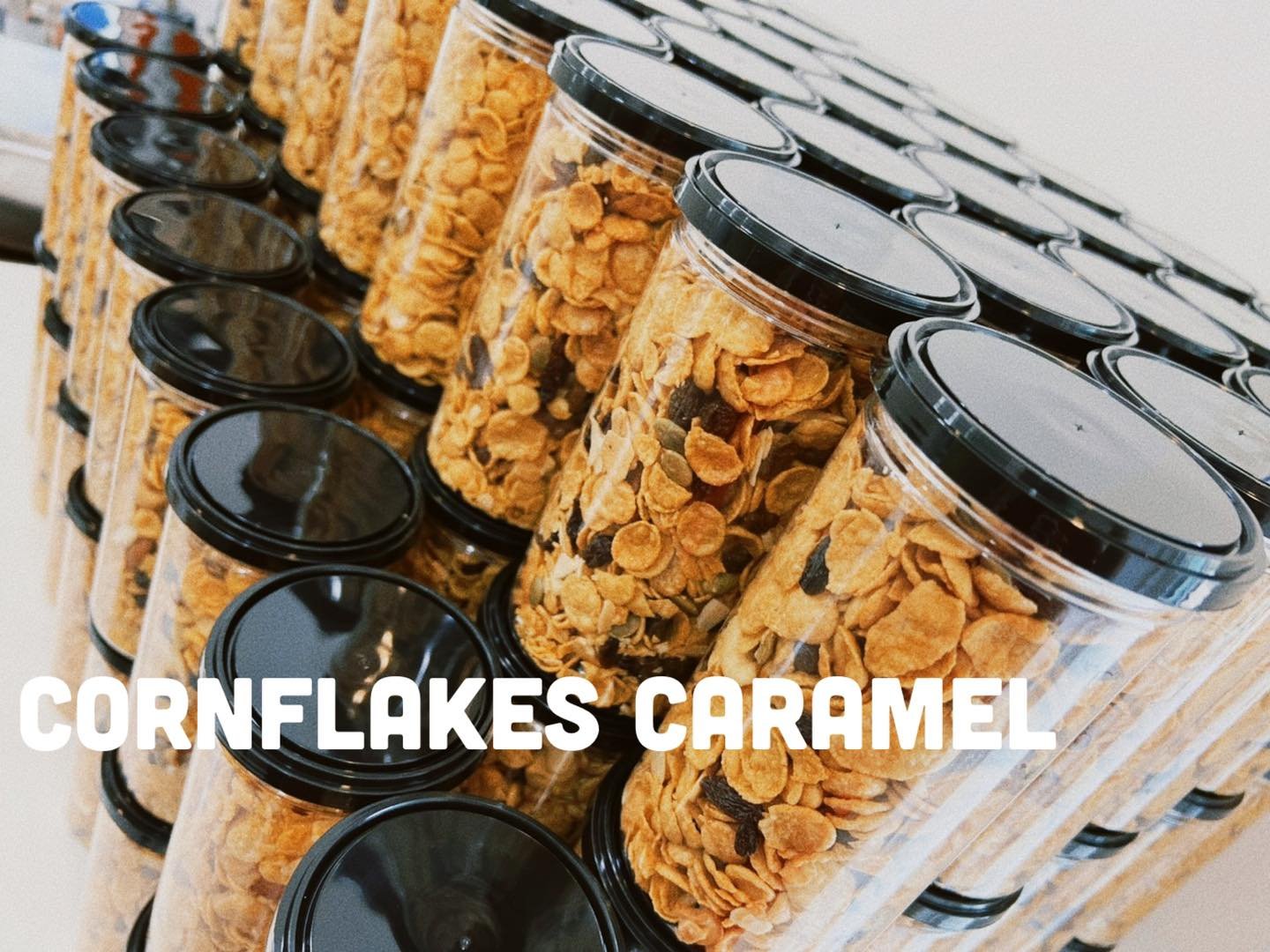 1x Cornflakes Caramel Cereal Breakfast Meal Snack Homemade Fresh New