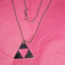 Women Triangle Legend of Zelda Triforce Necklace