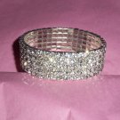 RHINESTONE STRETCH BANGLE BRACELET