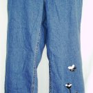 Bleu Jeans Tweed Applique Jeans Size 12