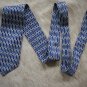 CELINE Vintage Blue Equestrian Print Tie.