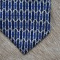 CELINE Vintage Blue Equestrian Print Tie.