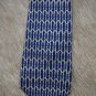 CELINE Vintage Blue Equestrian Print Tie.