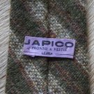 JAPICO Vintage Green Hand-woven Wool Tie.