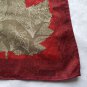 BALLY VINTAGE Floral Print Scarf. FOLIAGE