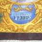 GIANFRANCO FERRE VINTAGE Equestrian Chiffon Scarf.