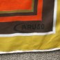 CARUSO VINTAGE Geometric Print Scarf.