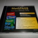 GLENCOE MATHPASS TEST PREP TUTORIAL PLUS CD-ROM COURSES 1-3 BRAND NEW