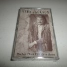 VERN JACKSON HIGHER THAN I'VE EVER BEEN CHRISTIAN CASSETTE BRAND NEW