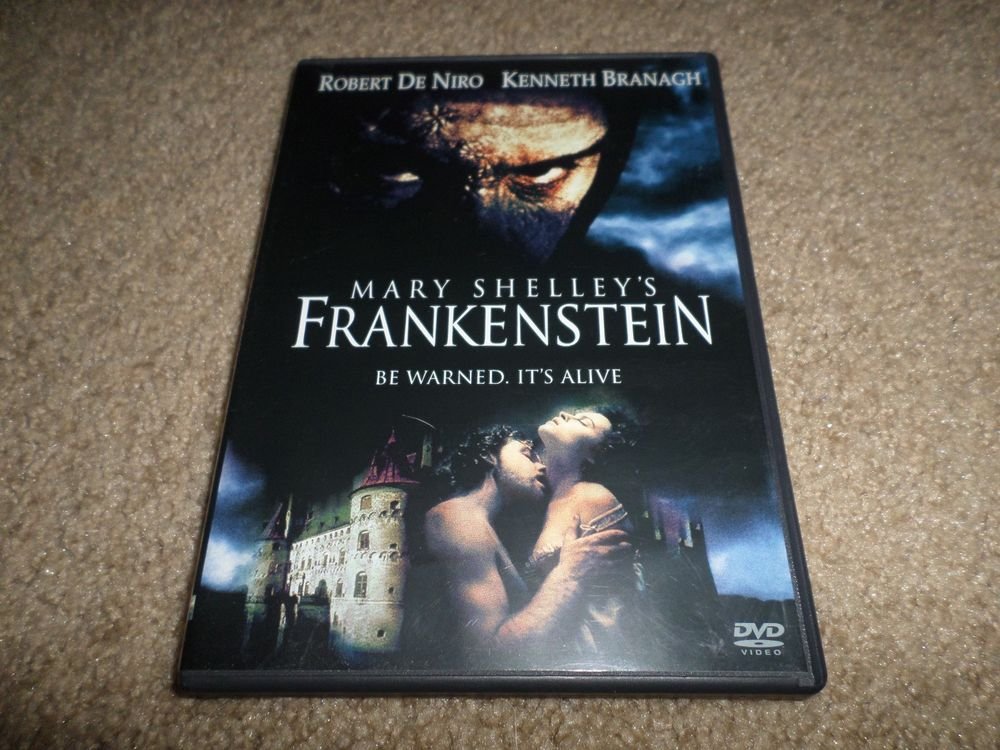 Mary Shelley's Frankenstein (DVD, 1998, Closed Caption) ROBERT DE NIRO