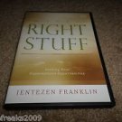 JENTEZEN FRANKIN THE RIGHT STUFF 2-DISC AUDIO CD